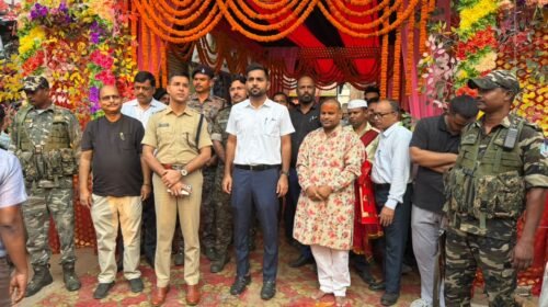 पंडालों में अग्नि सुरक्षा, विद्युत व्यवस्था, प्रवेश-निकास एवं भीड़ प्रबंधन को लेकर दिए आवश्यक दिशा-निर्देश