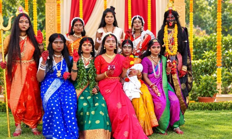 गोमिया में मां दुर्गा के नौ स्वरूपों की झांकी बनी आकर्षण का केंद्र, प्रशिक्षु युवतियों ने किया शानदार प्रदर्शन गोमिया में मां दुर्गा के नौ स्वरूपों की झांकी बनी आकर्षण का केंद्र, प्रशिक्षु युवतियों ने किया शानदार प्रदर्शन