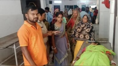 राजमहल फोरलेन पर दर्दनाक हादसा: बाइक से गिरी महिला की मौत, गोद में बिलखता रहा एक साल का मासूम