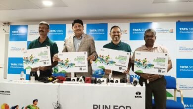 जमशेदपुर में 29 नवंबर को होगा टाटा स्टील मैराथन, प्रत्येक धावक के नाम से लगेगा एक - एक पौधा। जमशेदपुर में 29 नवंबर को होगा टाटा स्टील मैराथन, प्रत्येक धावक के नाम से लगेगा एक - एक पौधा।