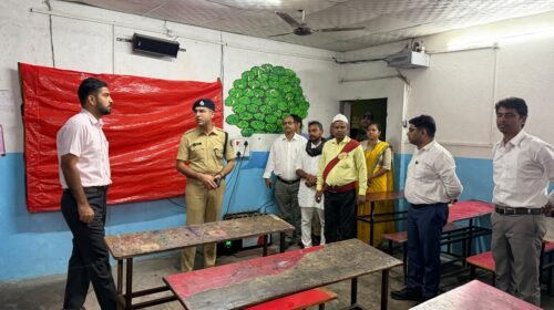 जेटेट परीक्षा की तैयारियों का डीसी-एसपी ने किया संयुक्त निरीक्षण