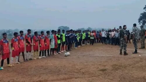 राजहार फुटबॉल टूर्नामेंट का समापन, तुलबुल की टीम बनी विजेता