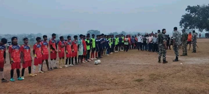 राजहार फुटबॉल टूर्नामेंट का समापन, तुलबुल की टीम बनी विजेता
