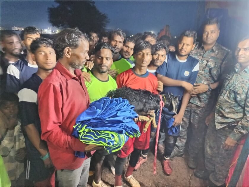 राजहार फुटबॉल टूर्नामेंट का समापन, तुलबुल की टीम बनी विजेता