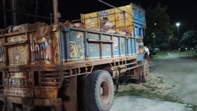 घाघरा सड़क हादसा: बॉक्साइट ट्रक की टक्कर से 22 वर्षीय युवक की मौत, एक घायल