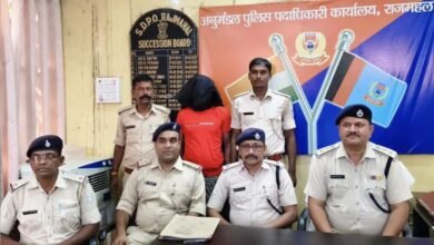 राजमहल में चोरी का खुलासा,चांदी के आभूषणों के साथ एक आरोपी गिरफ्तार