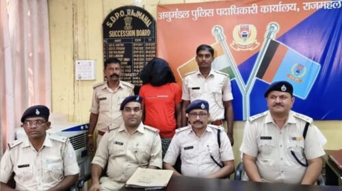 राजमहल में चोरी का खुलासा,चांदी के आभूषणों के साथ एक आरोपी गिरफ्तार
