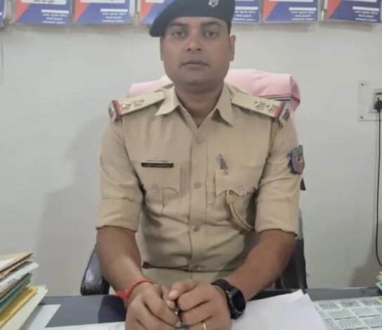 राधानगर थाना की कमान रोहित कुमार को, अपराध नियंत्रण पर रहेगा जोर