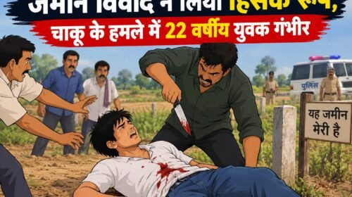 राजमहल के हसन टोला में जमीन विवाद,चाकू लगने से युवक गंभीर